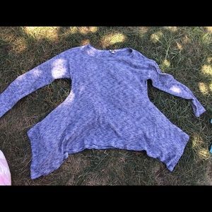 Blue comfy shirt. Girls small. Perfect condition